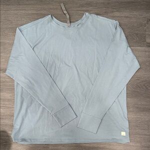 Vuori Light Blue Long Sleeve Tee